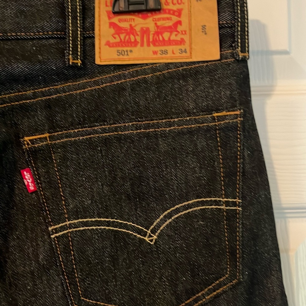 Levi Straus & CO black wash
